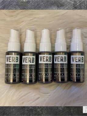 Verb Frizz Defense Smoothing Spray - New x5